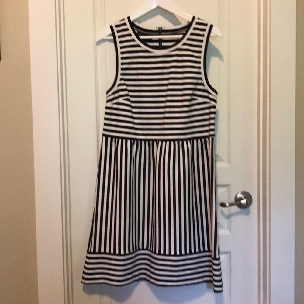 INC (Macys) sleeveless stripe tank dress.
